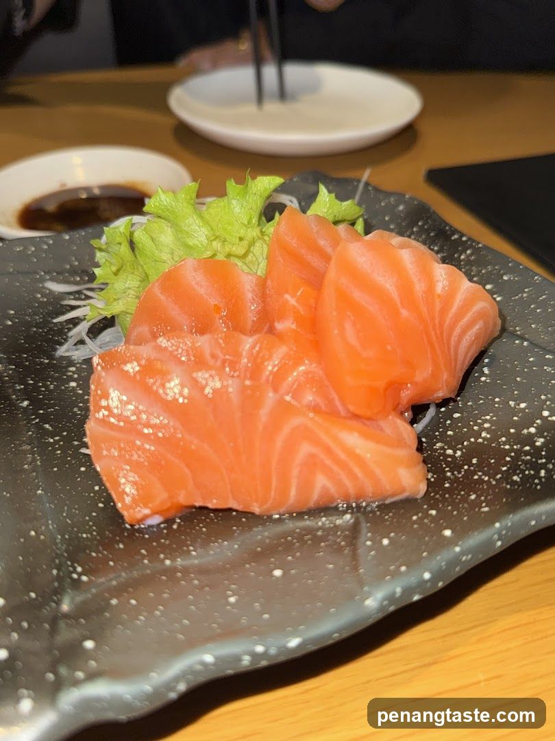 Salmon Sashimi Plate