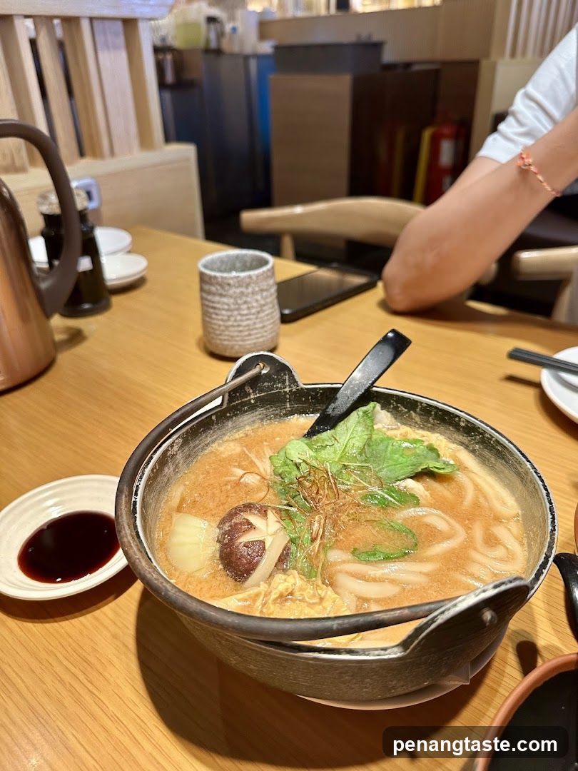 Ramen Bowl in Restaurant Interior