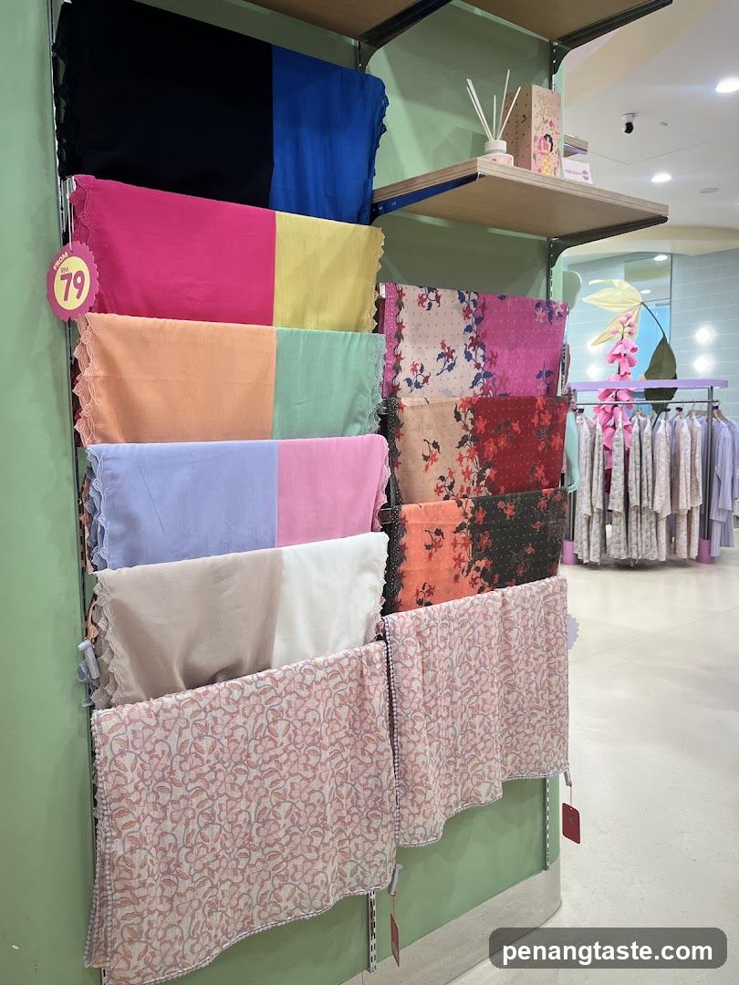 Fabric Display in Store