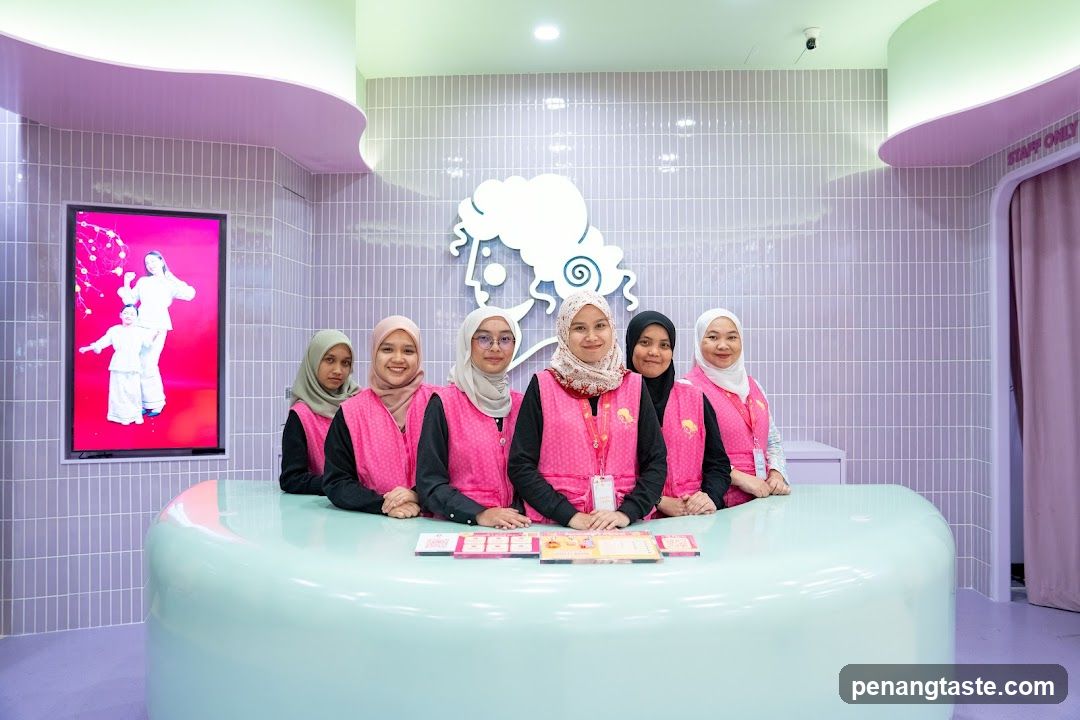 Staff at reception desk