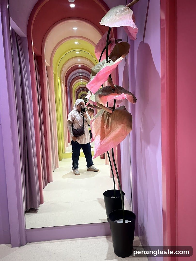 Colorful Corridor Interior