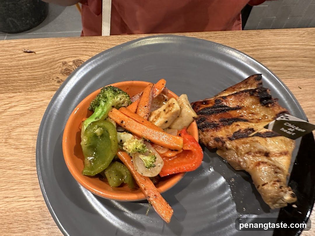 Grilled Chicken with Vegetables