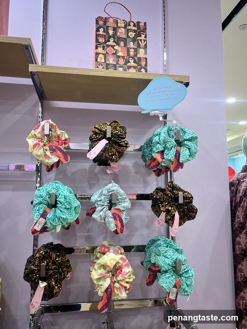 Hair Scrunchies Display