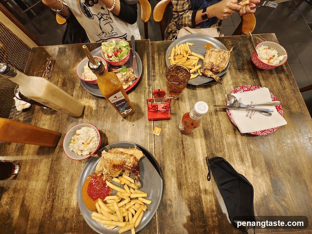 Dining Table with Meals