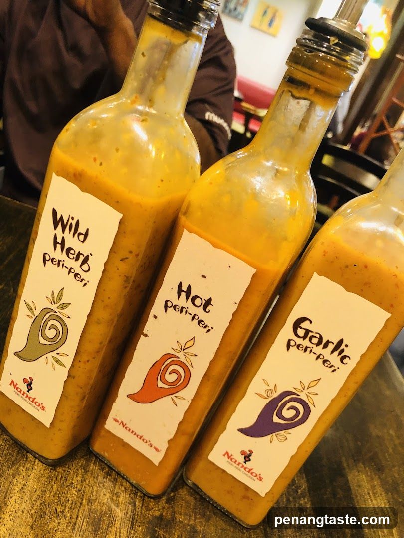 Nando's Peri-Peri Sauce Bottles