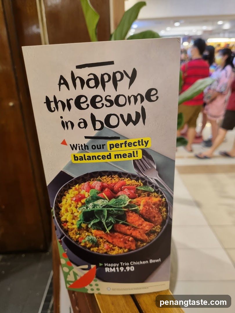 Happy Threesome in a Bowl Ad