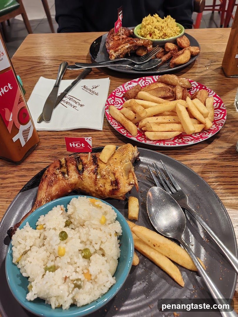Restaurant Table with Meals
