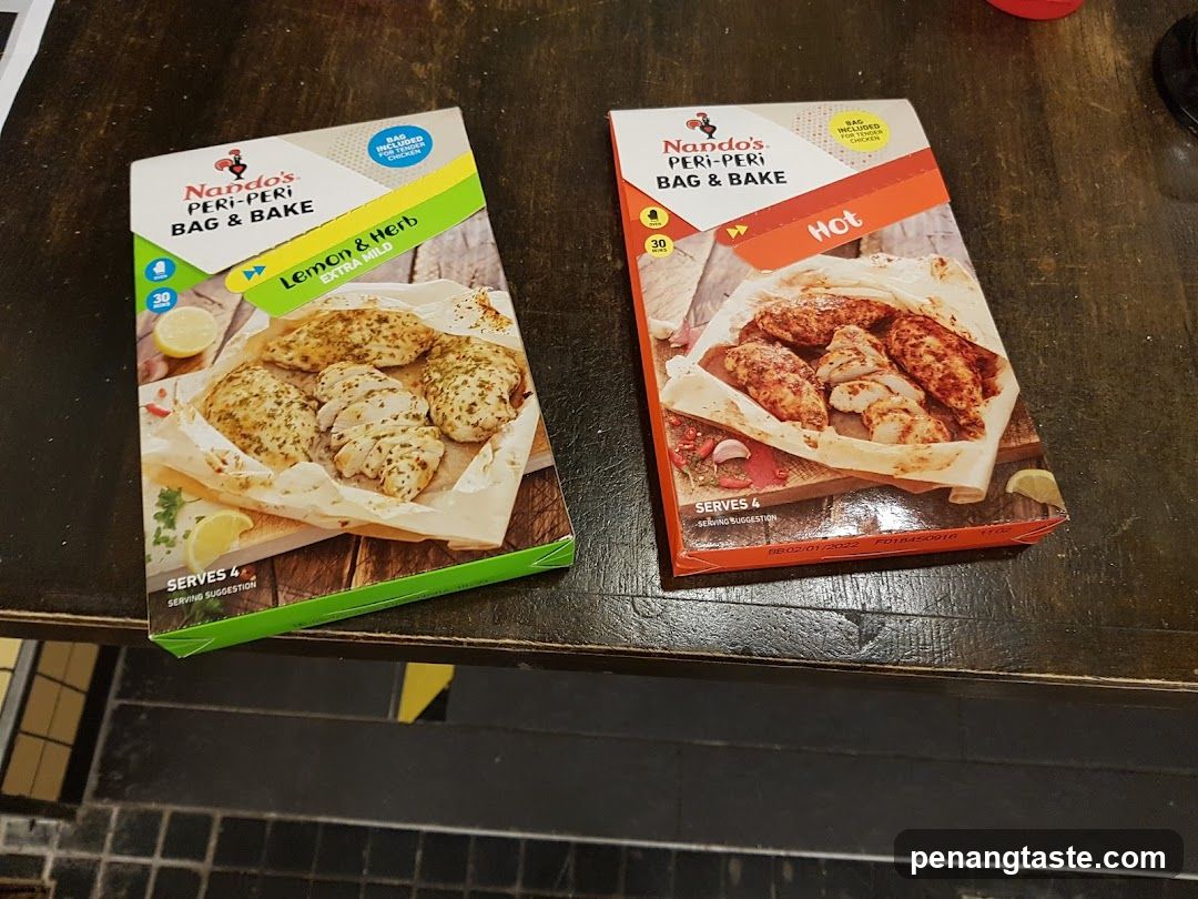 Nando's Peri-Peri Bag & Bake Boxes