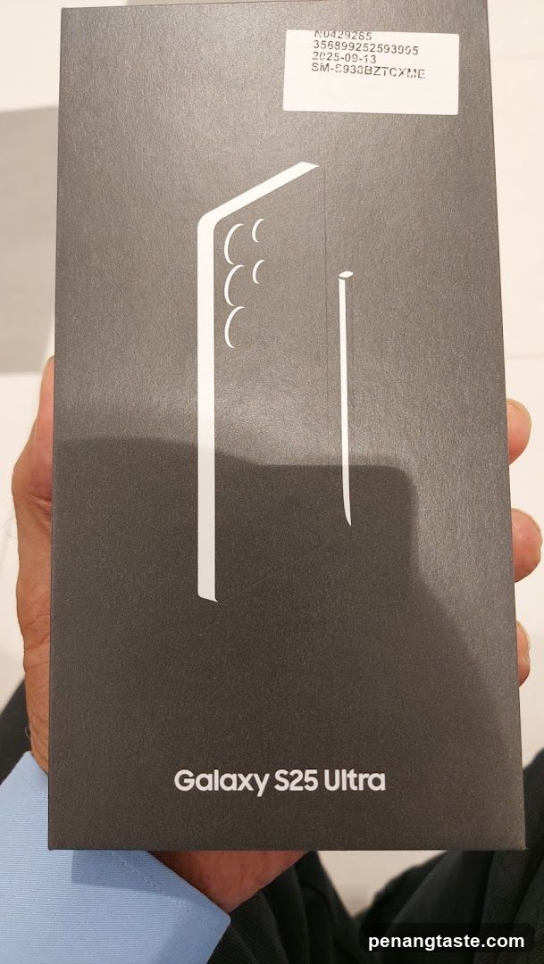 Galaxy S25 Ultra Box