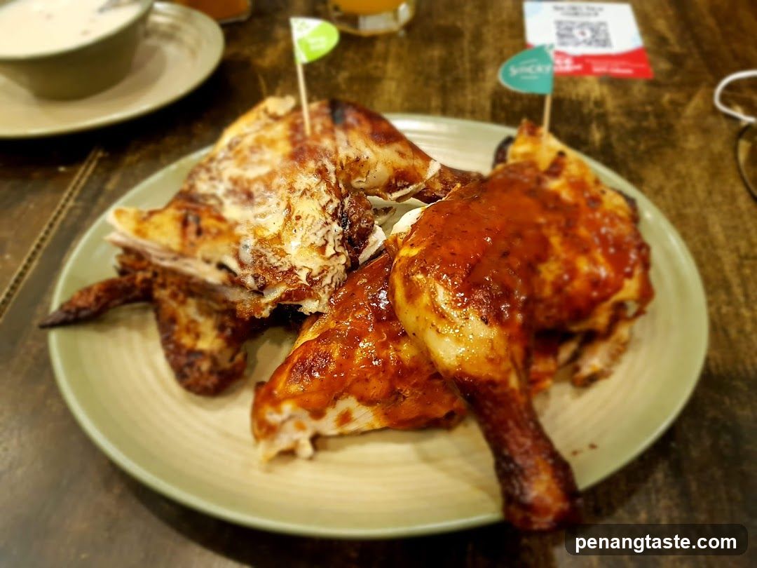 Grilled Chicken with BBQ Sauce