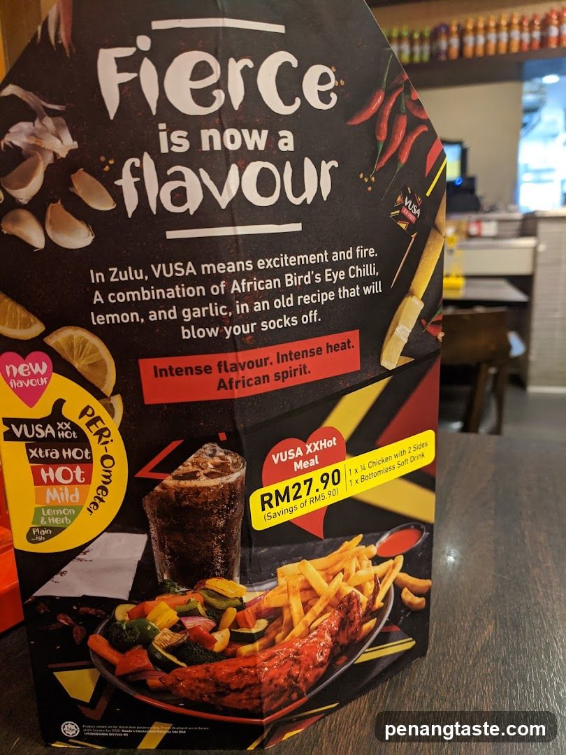 VUSA Fierce Flavour Ad
