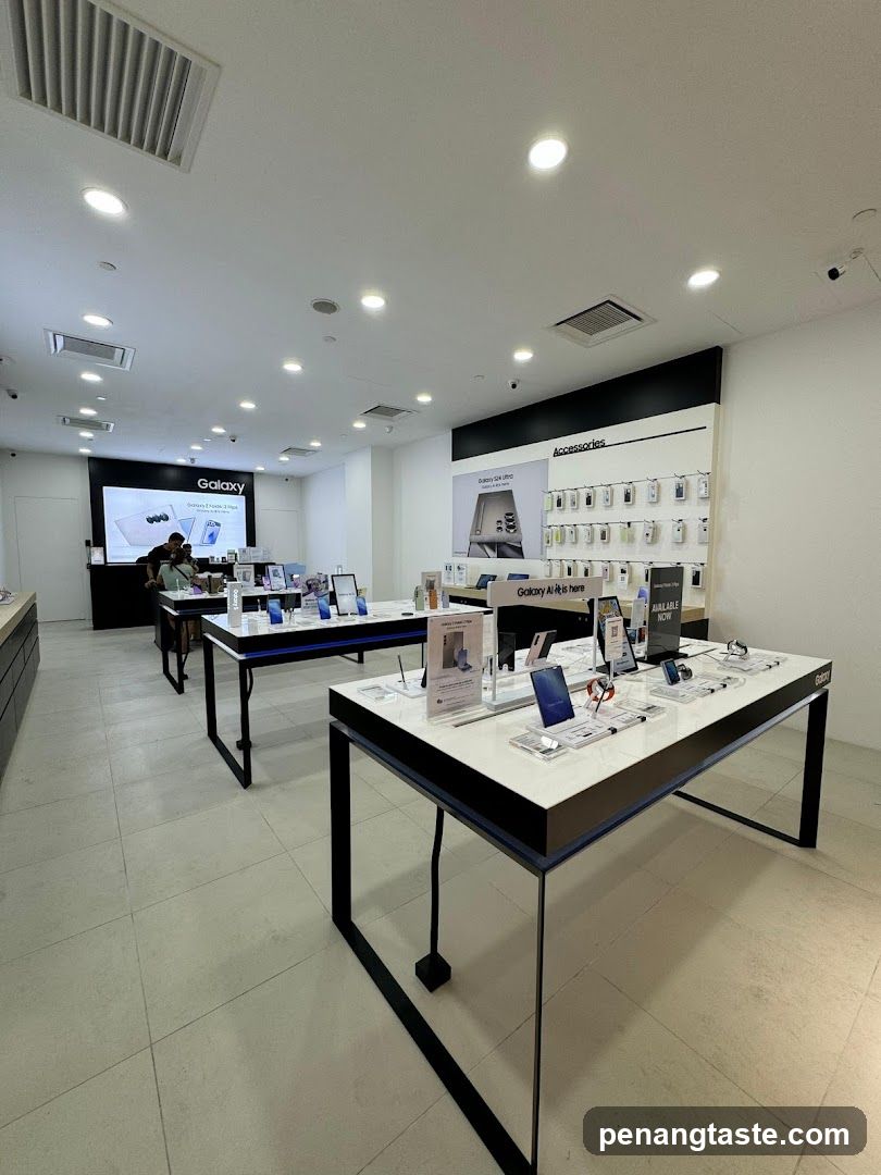 Electronics Store Interior