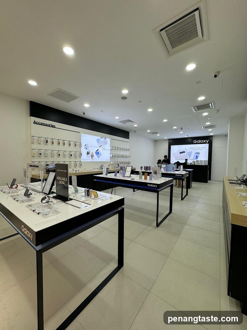 Electronics Store Interior