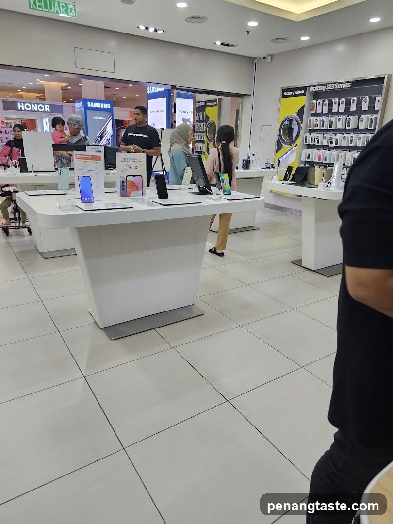 Mobile Phone Store Interior