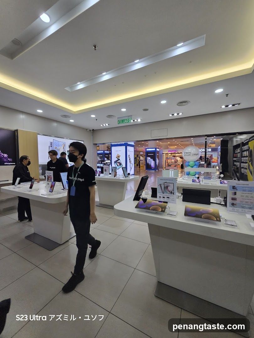 Electronics Store Interior