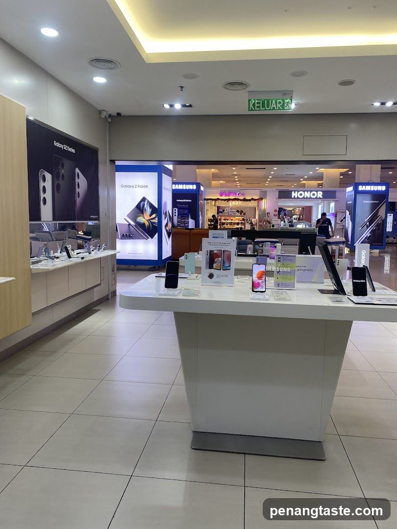 Electronics Store Interior