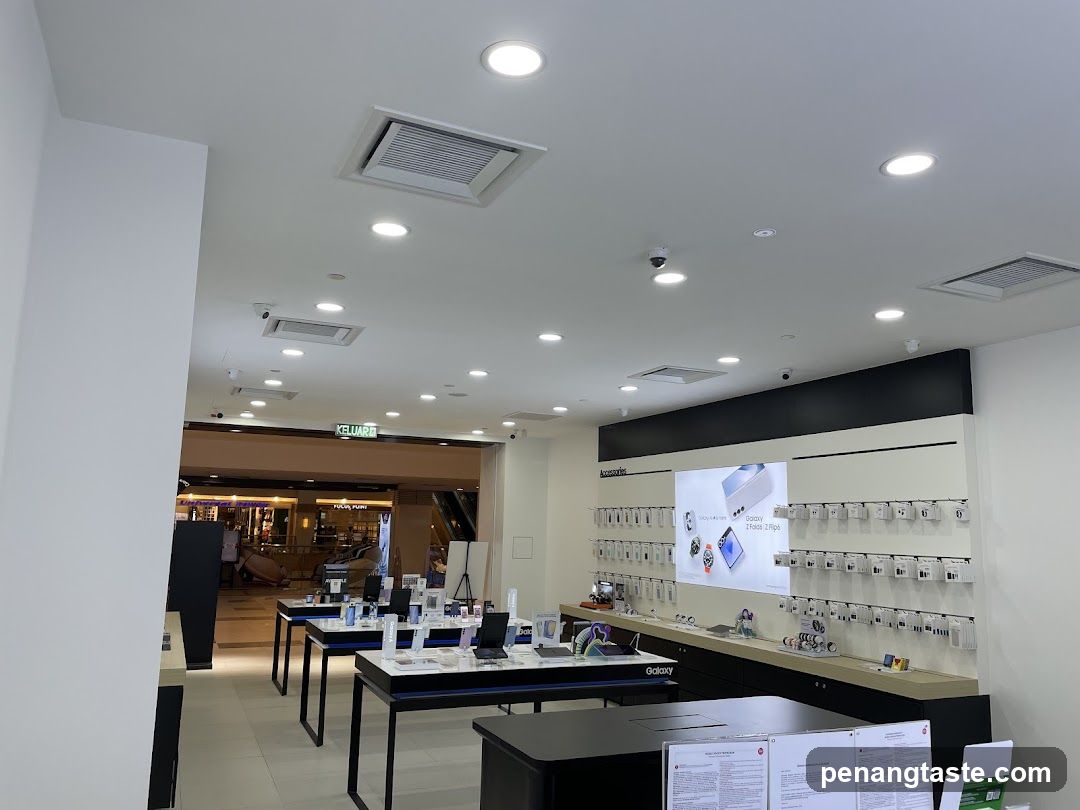Electronics Store Interior