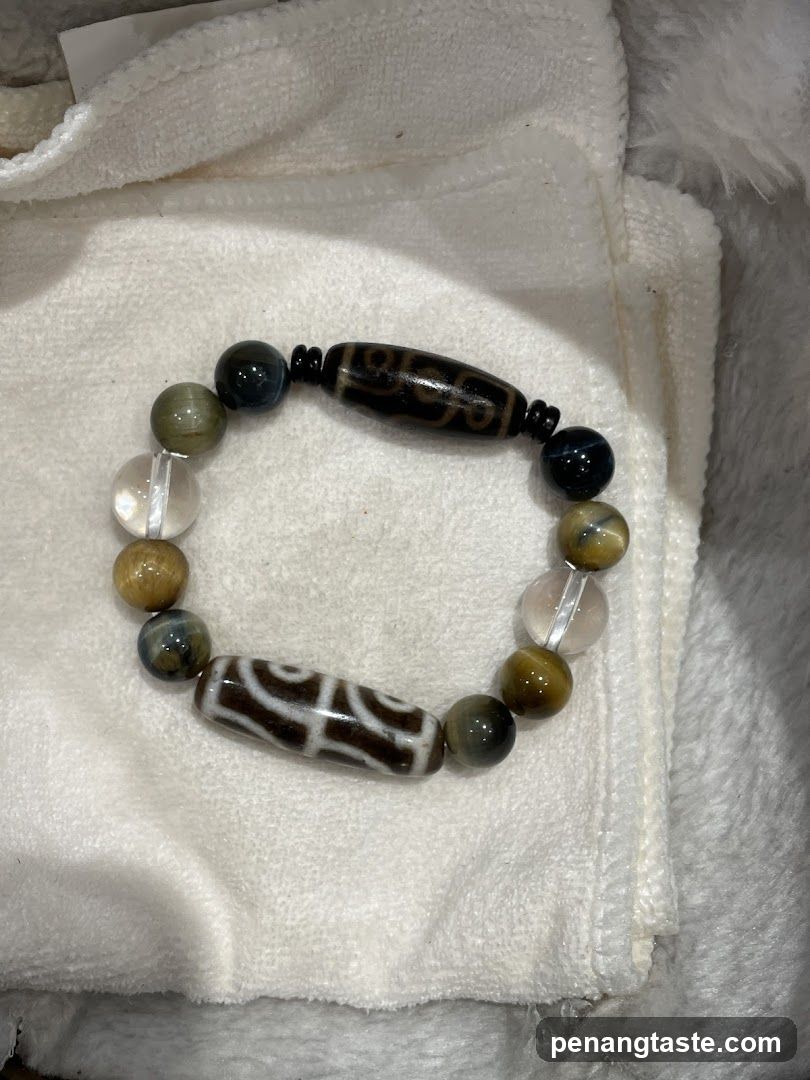 Jewelry Bracelet on Towel