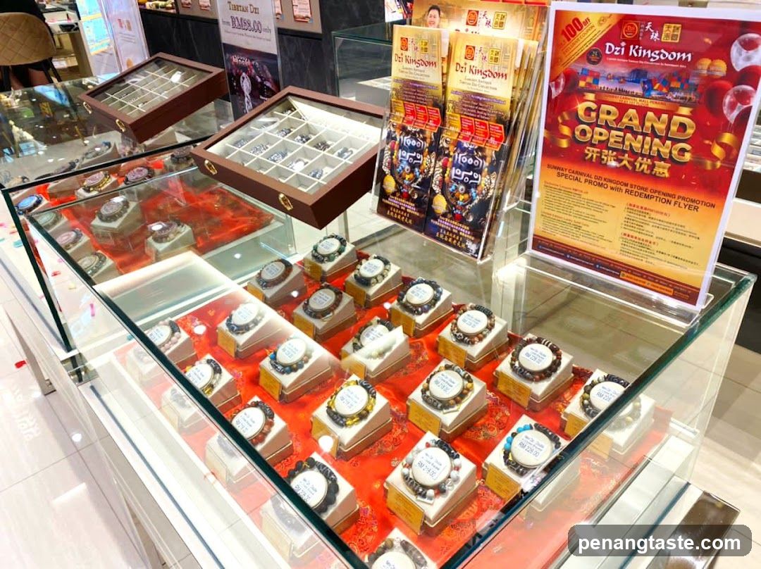 Jewelry Display Case with Grand Opening Promotion