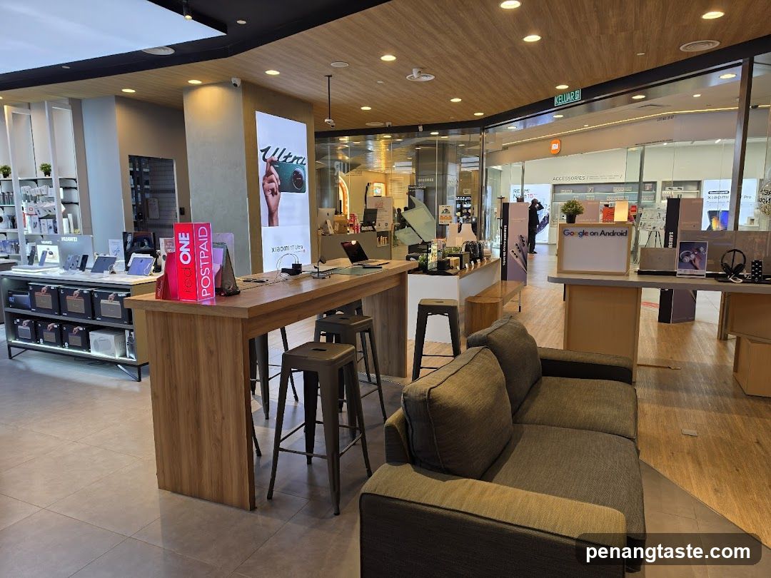 Electronics Store Interior