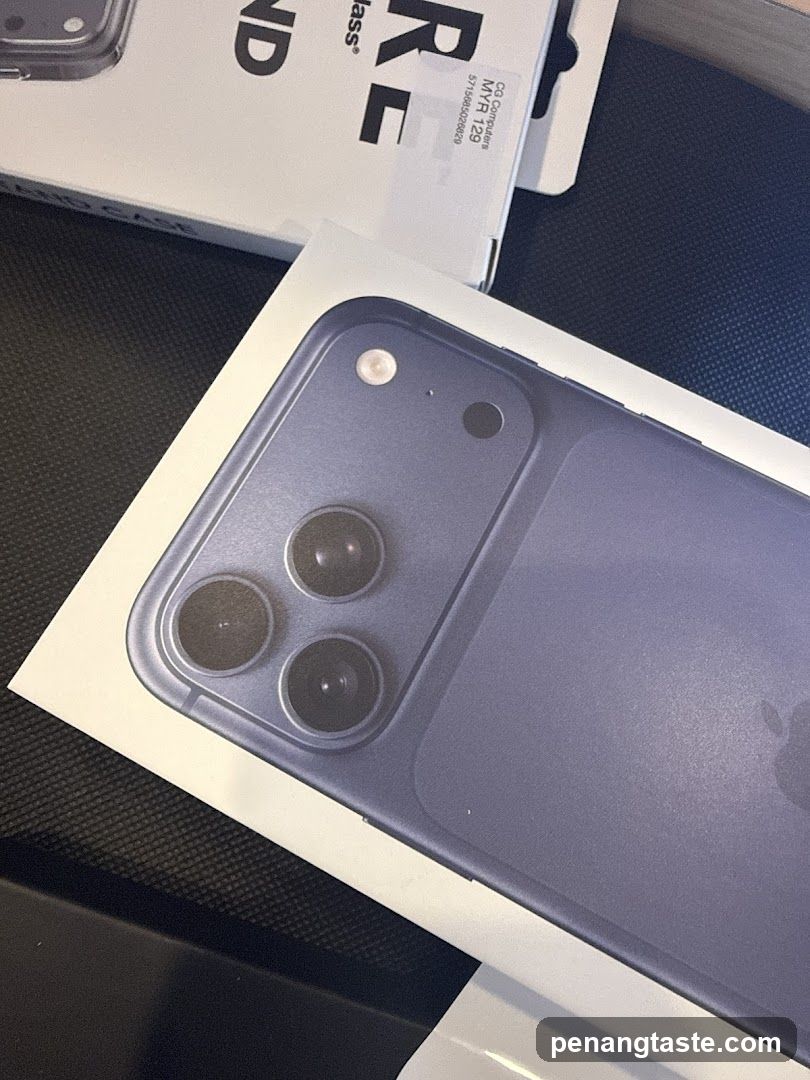 iPhone Box with Protective Film