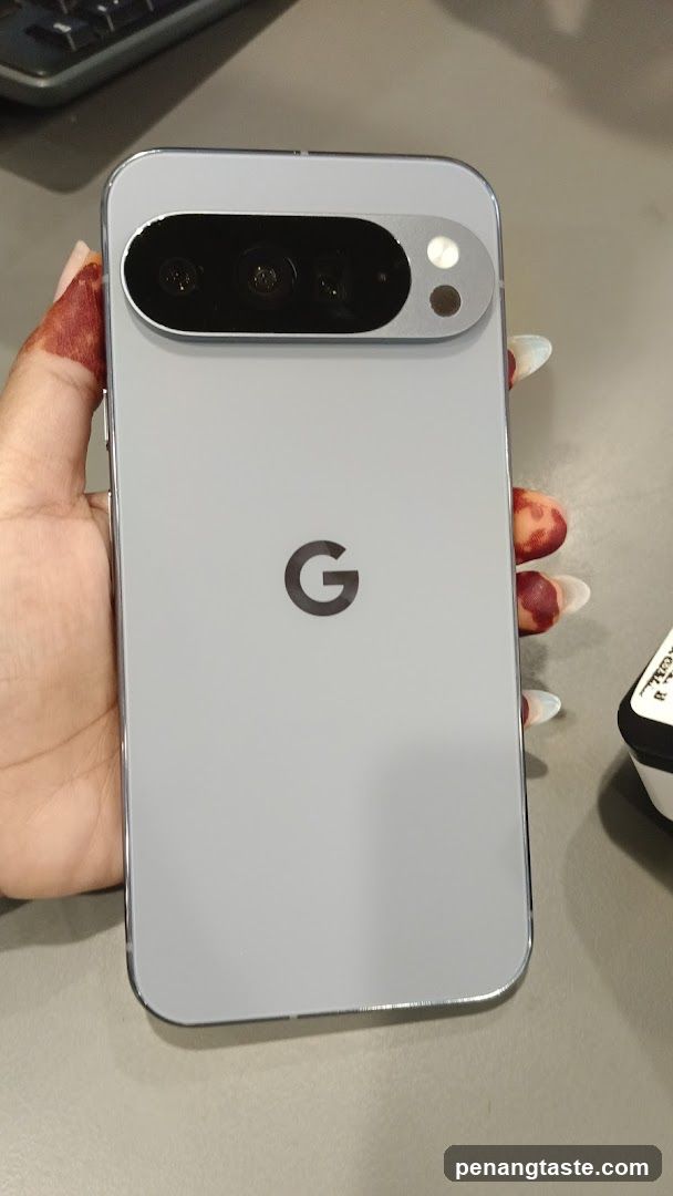Google Pixel Phone Back View