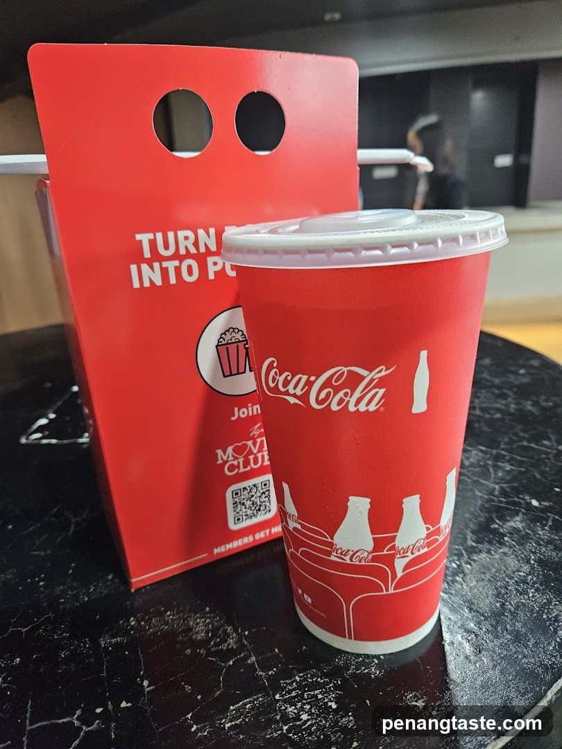 Coca-Cola Cup and Cardboard Holder