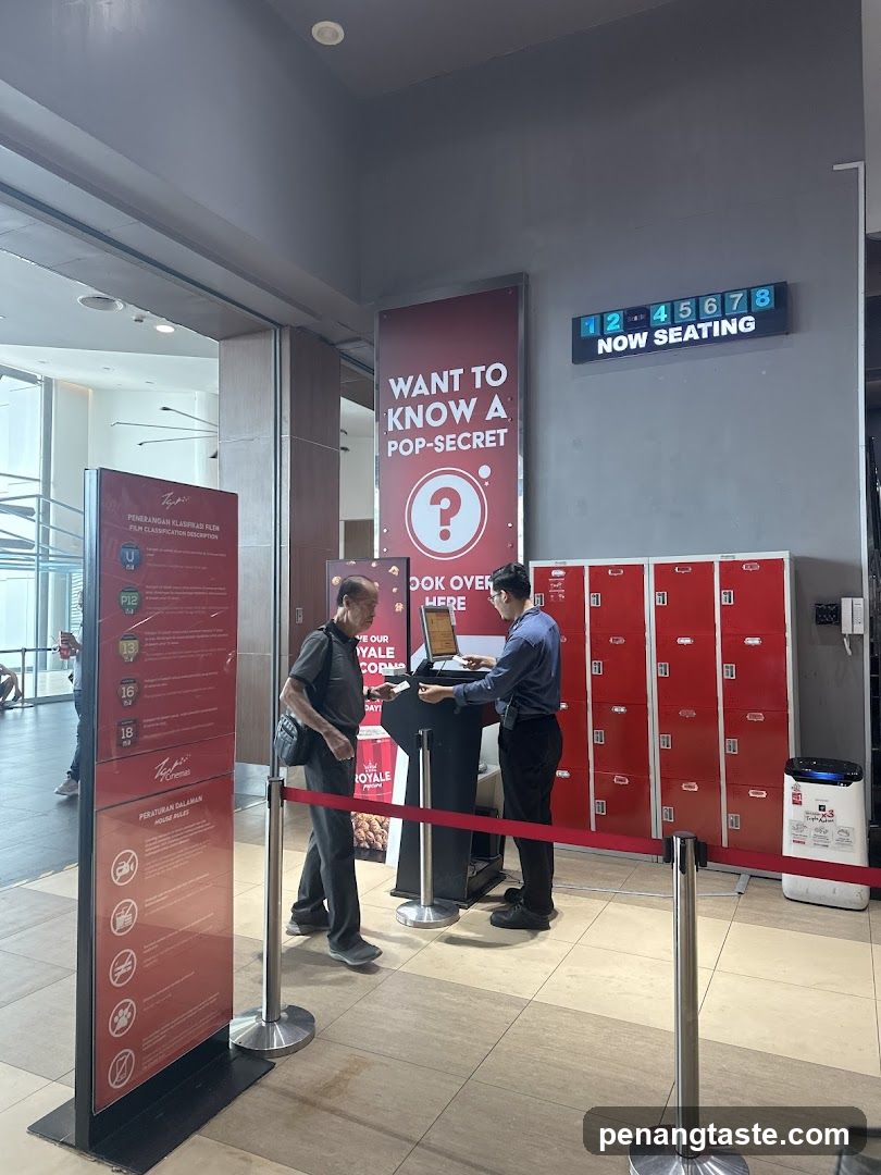 Pop Secret Check-in Area