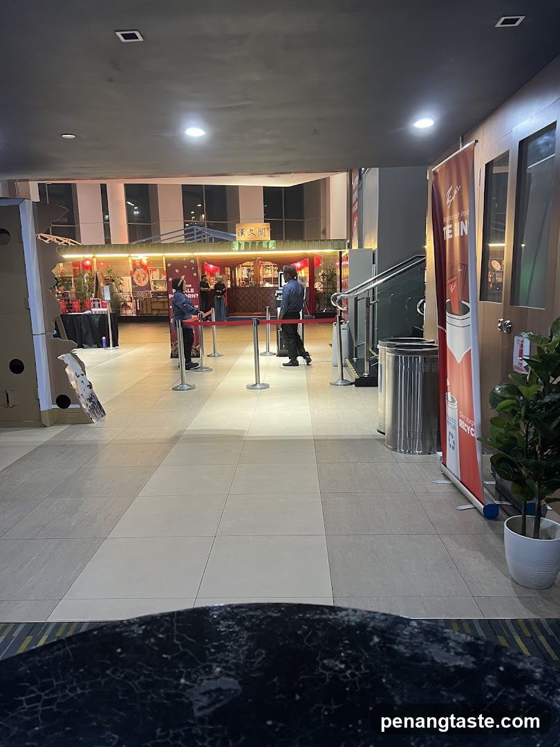 Entrance Lobby with Staff and Signage