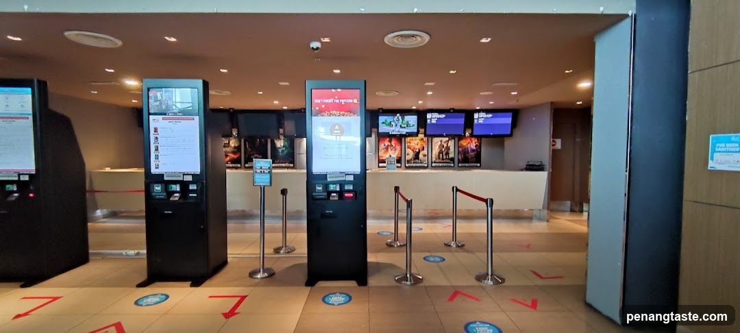 Cinema Ticket Kiosk Area