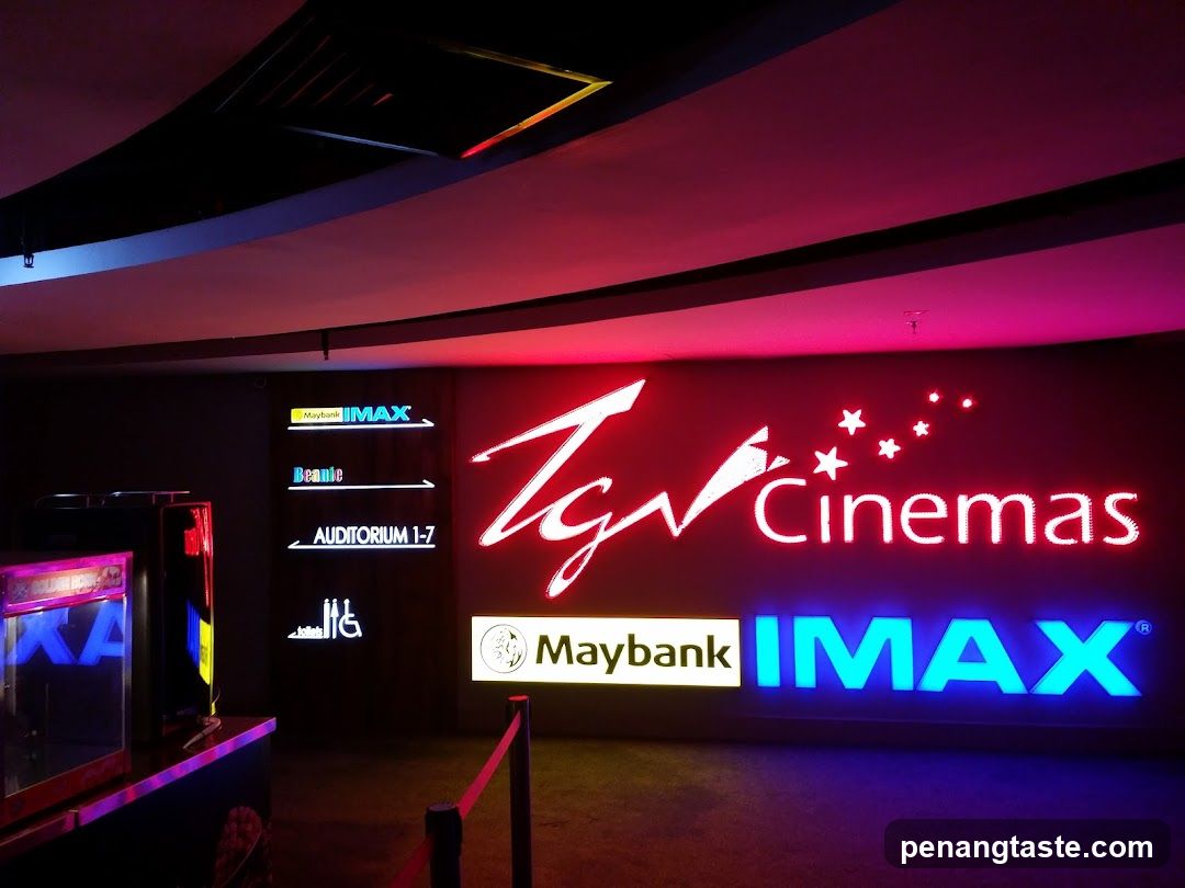 TGV Cinemas Interior Signage