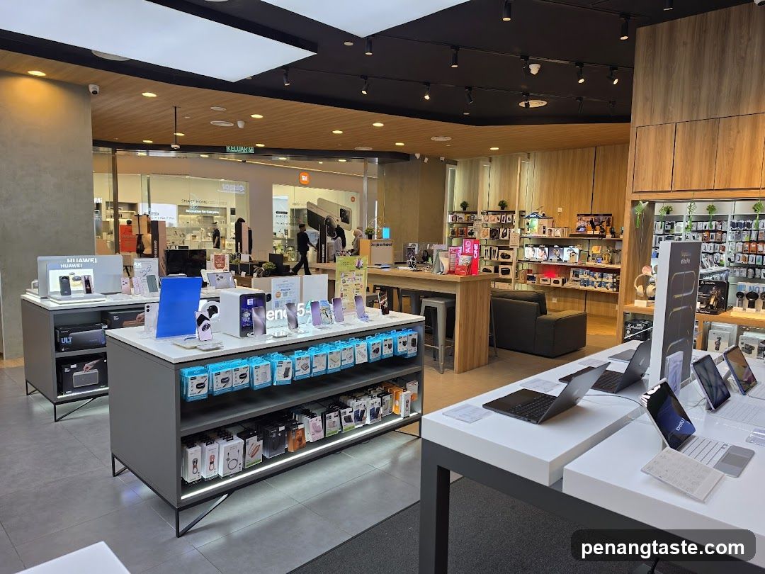 Electronics Store Interior