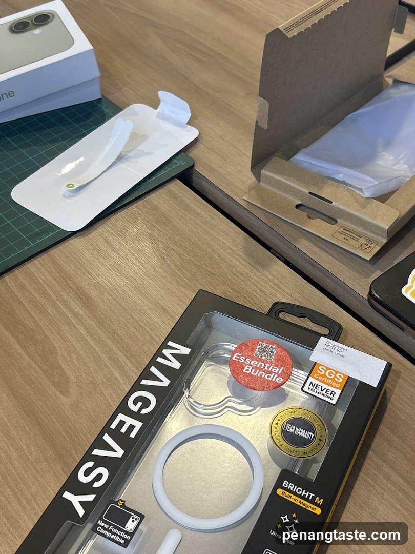 Product Unboxing Scene
