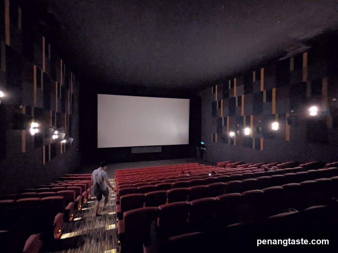 Empty Movie Theater Interior