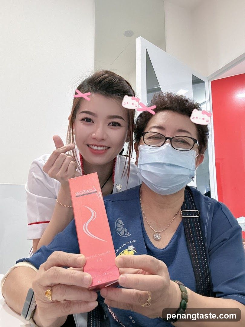 Beauty Salon Interior with Staff and Customer