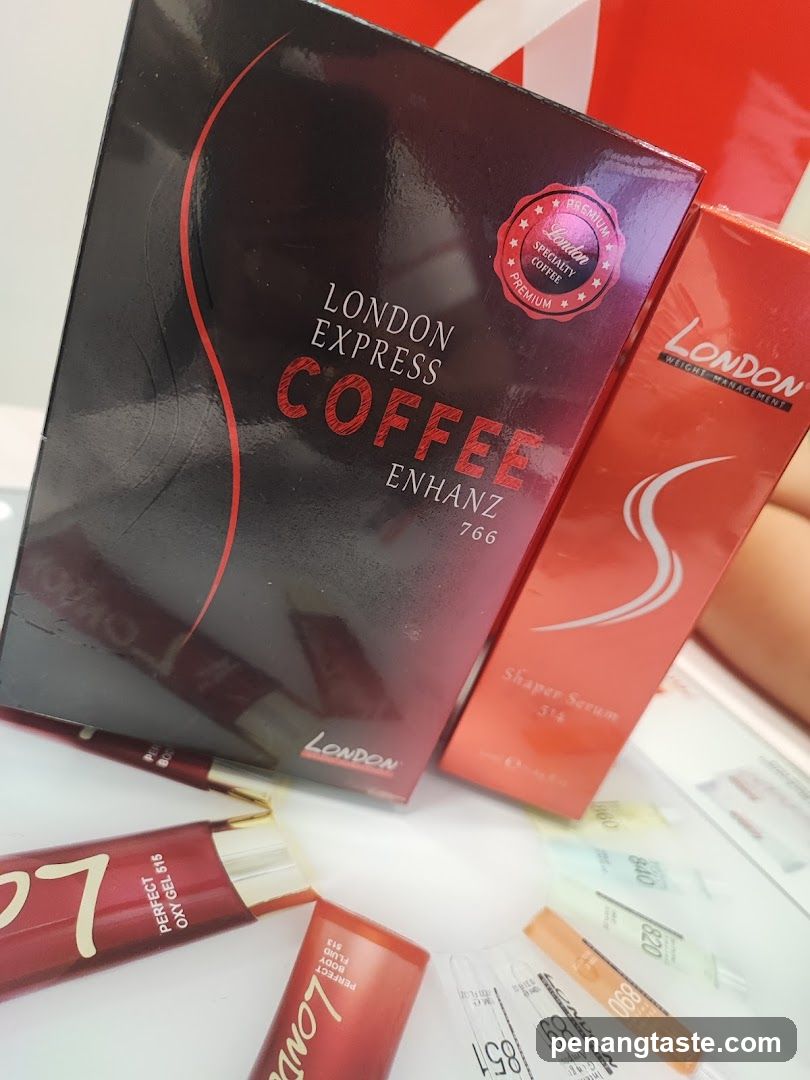 London Express Coffee and Beauty Products