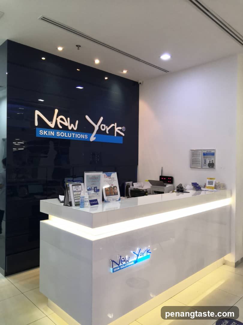 New York Skin Solutions Reception Area