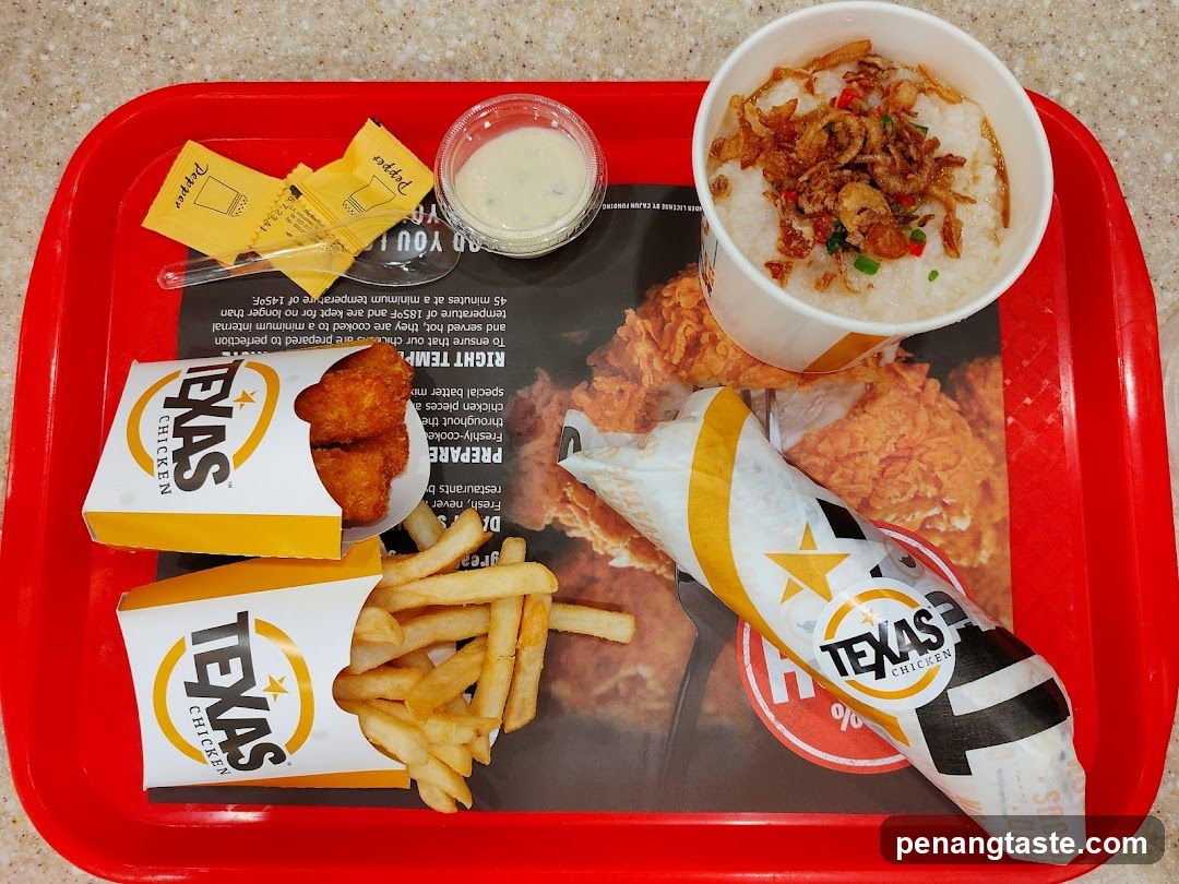 Texas Chicken Meal Tray