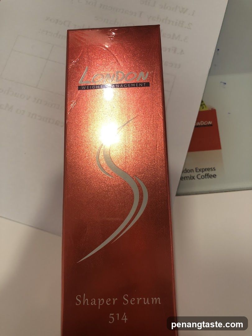 London Weight Management Shaper Serum Box