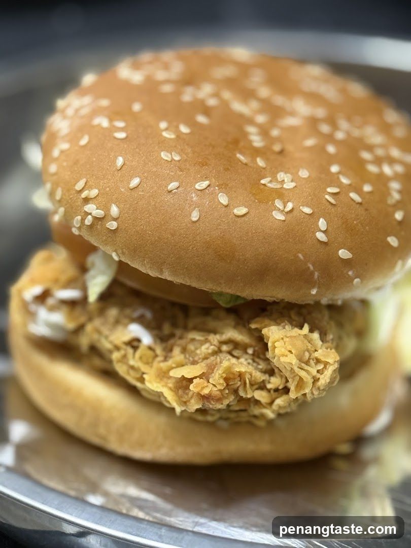 Fried Chicken Burger