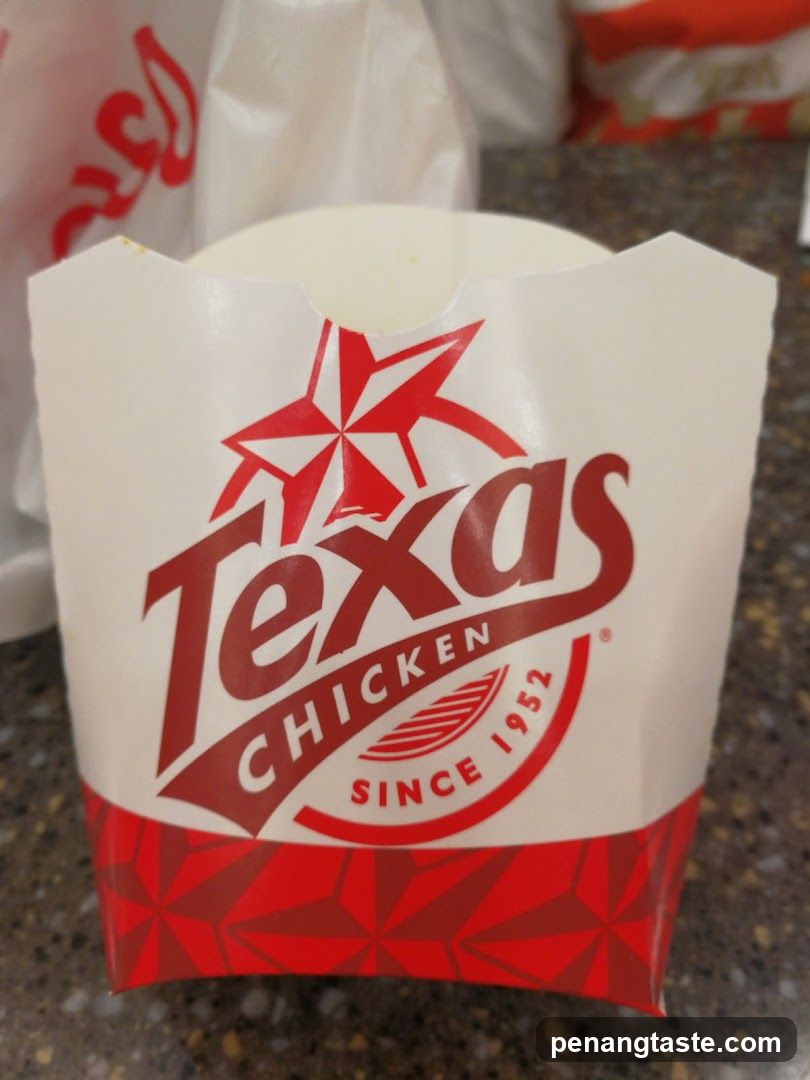 Texas Chicken Packaging