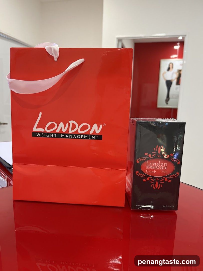 London Weight Management Shop Interior