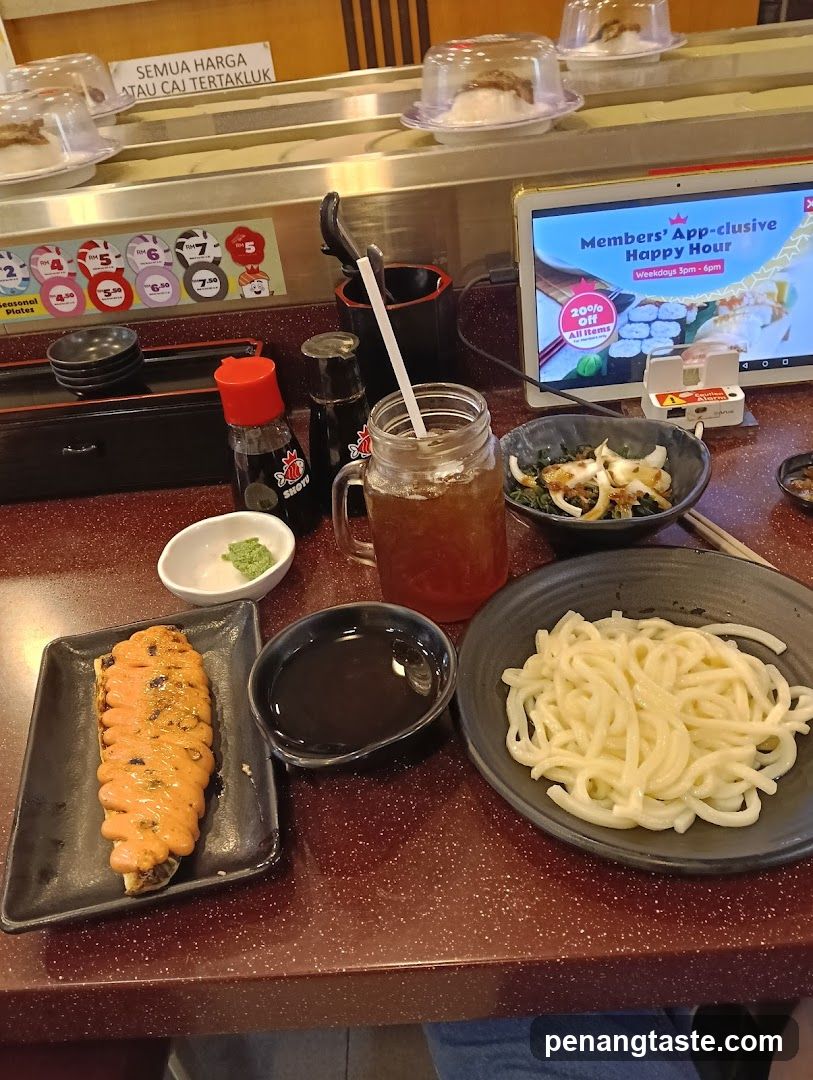 Sushi Conveyor Belt Restaurant Table