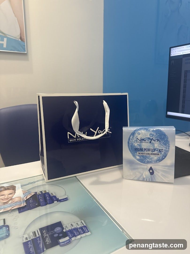 New York Skin Solutions Product Display