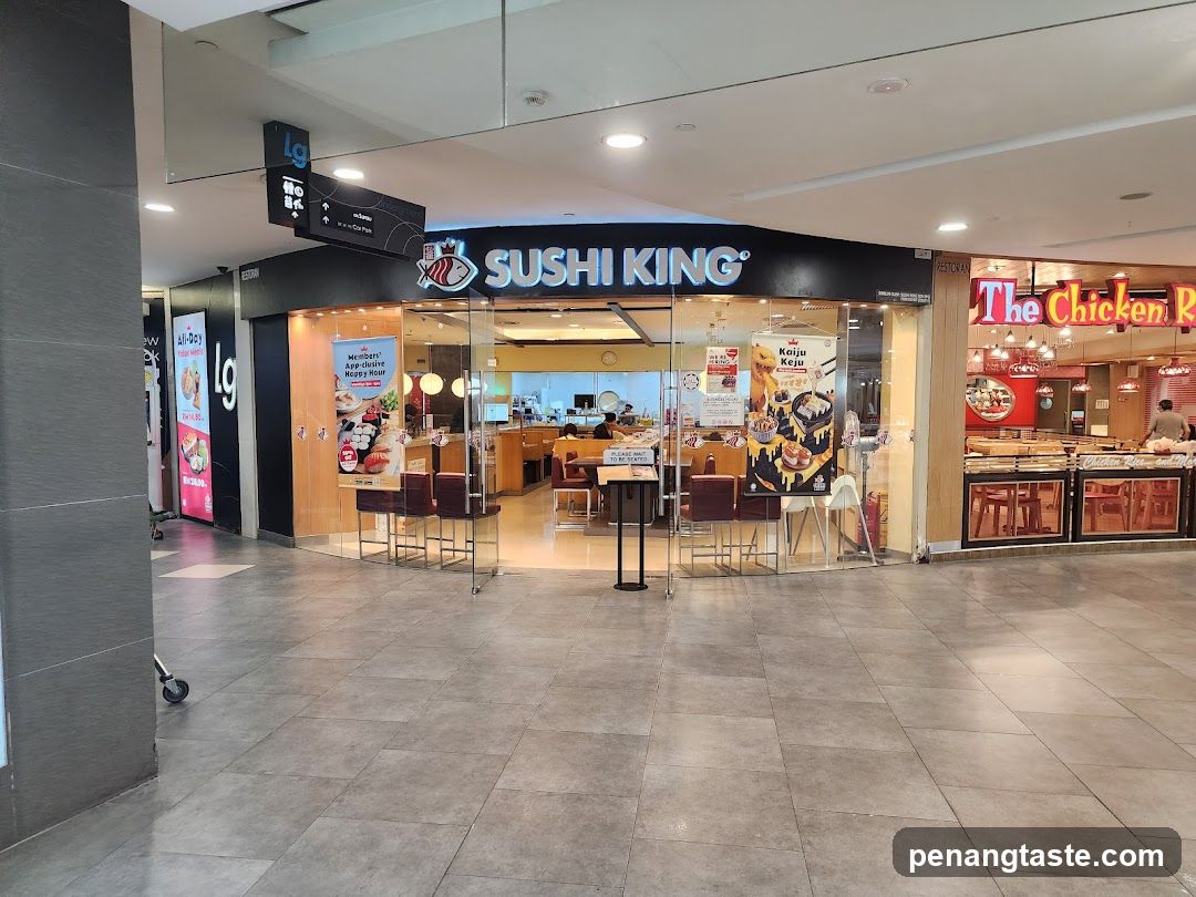 Sushi King Storefront Interior View