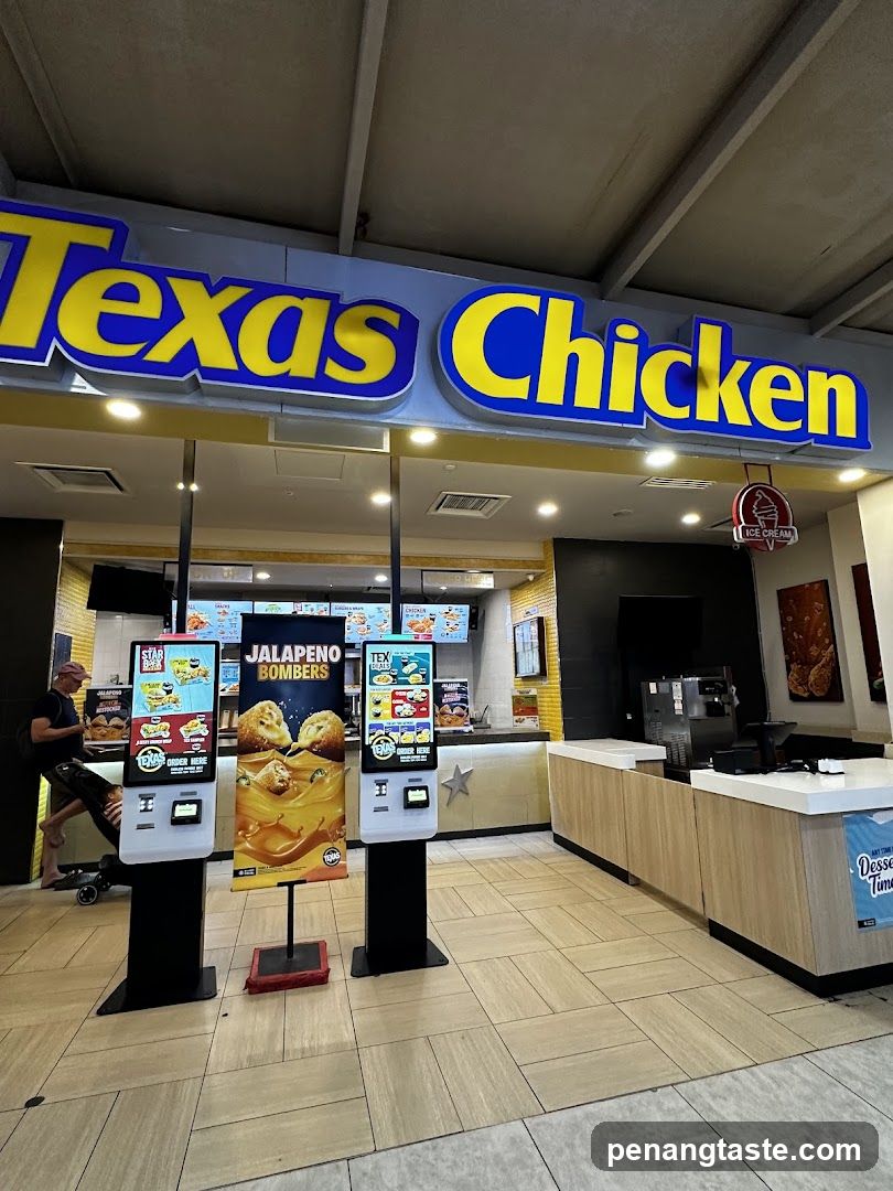 Texas Chicken Storefront Interior View