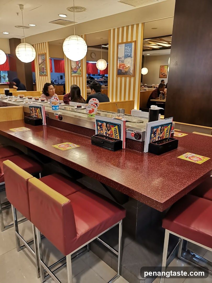 Sushi Restaurant Interior