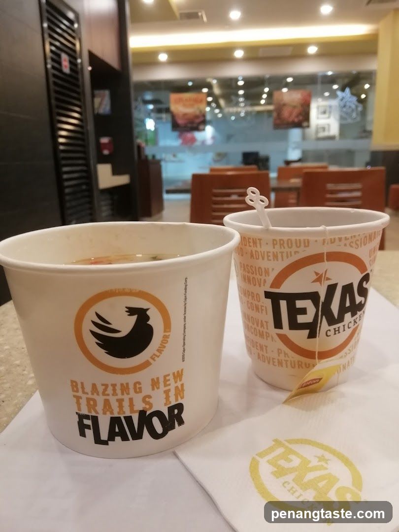 Texas Chicken Takeout Cups
