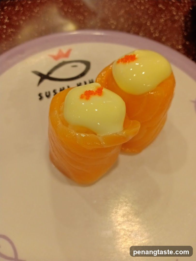 Sushi with Salmon and Tofu