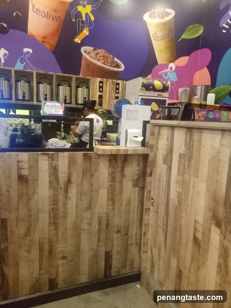Tealive Interior View